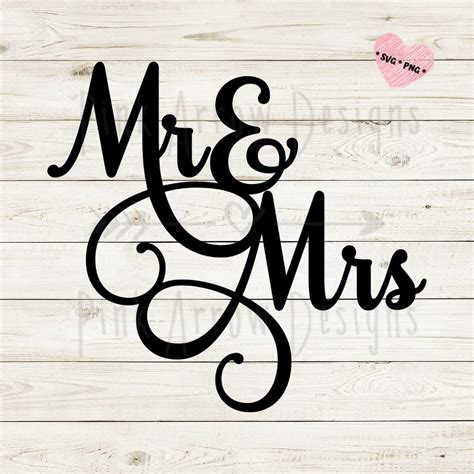 Download Wedding Cake Topper Svg, Mr and Mrs... Cut Images