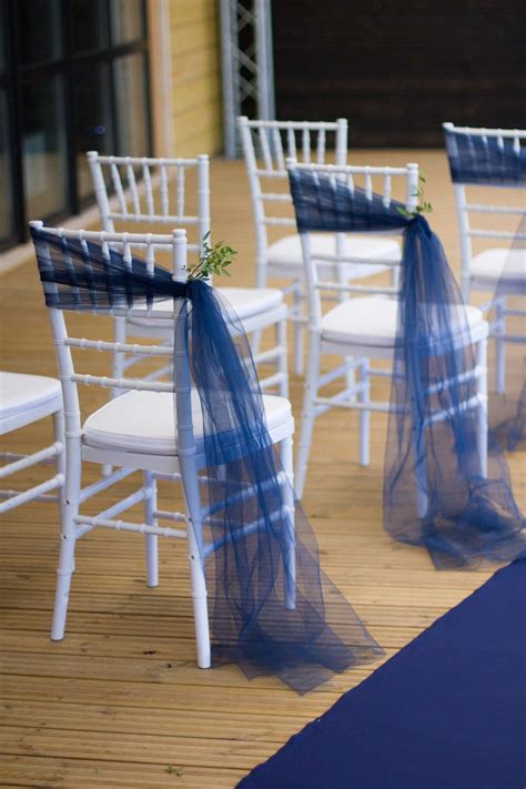 Fall in love with your wedding chairs: Dazzling Tulle Decorations to elevate your ceremony decor!