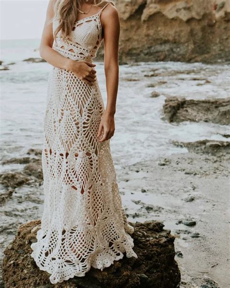 Wedding Crochet Dress