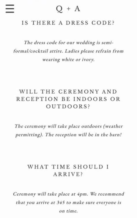 Wedding Dress FAQ