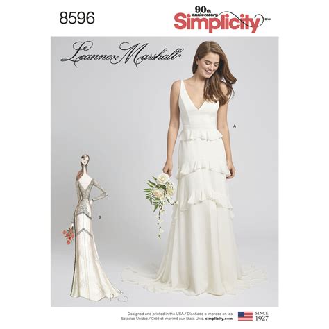 Unleash & Create Your Dream Wedding Dress with Simplicity Patterns Today!