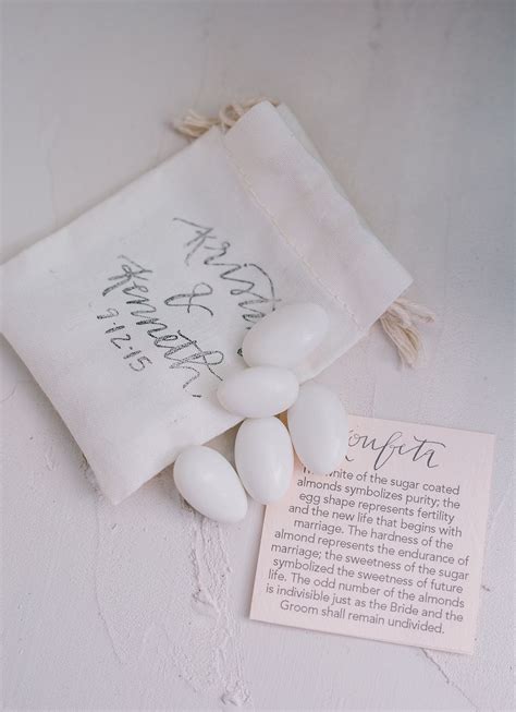 Wedding Favors Are a Tradition That Date Back to the Early Roman Dynasty
