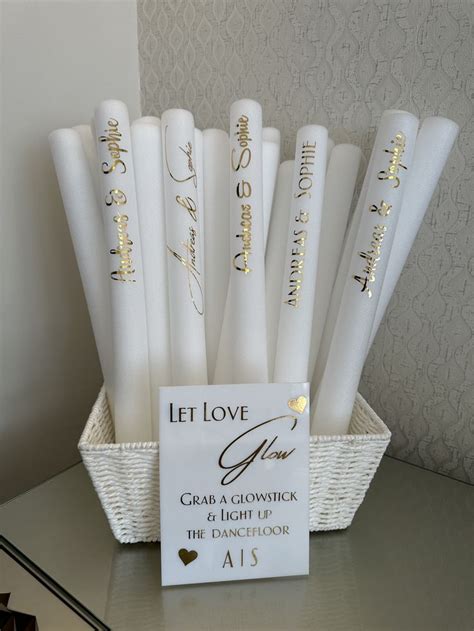 Dazzle the Night with Love: Illuminate Your Wedding with Enchanting Foam Glow Sticks