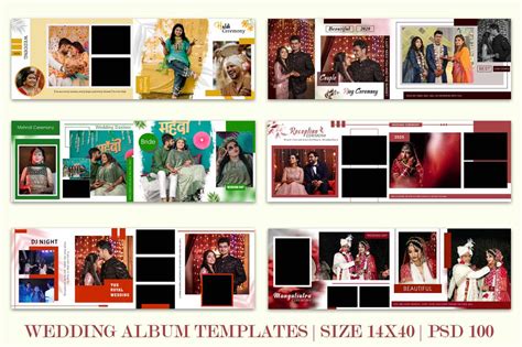 Download Wedding Ornament Bundle Files Free PSD Mockups