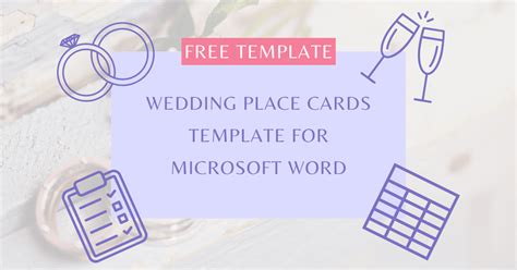 Wedding Place Card Template Word New Wedding Place Card Template