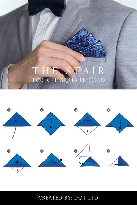 Fold Your Way to Perfection: The Finest Wedding Pocket Square Folds for Groomsmen