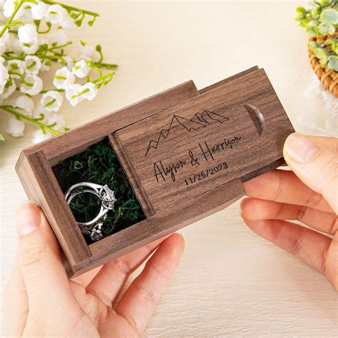 Capturing Forever: The Sentimental Significance of a Picture Perfect Wedding Ring Box Holder