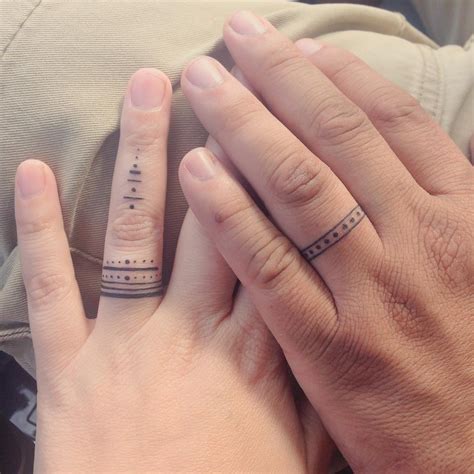 25 Unique Wedding Ring Tattoo Ideas for a Forever Bond