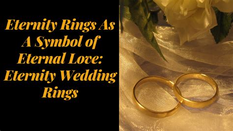 Wedding Rings – the Sign of an Eternal Love