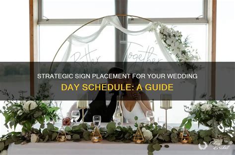 Wedding Sign Placement