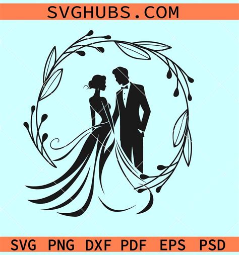 Say 'I Do' to Personalized Perfection with Wedding Svg Designs | Elevate Your Big Day Décor with Stunning SVG Files