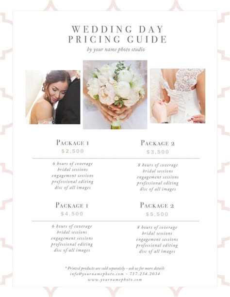 Wedding photography prices: a determining factor for various brides and grooms 