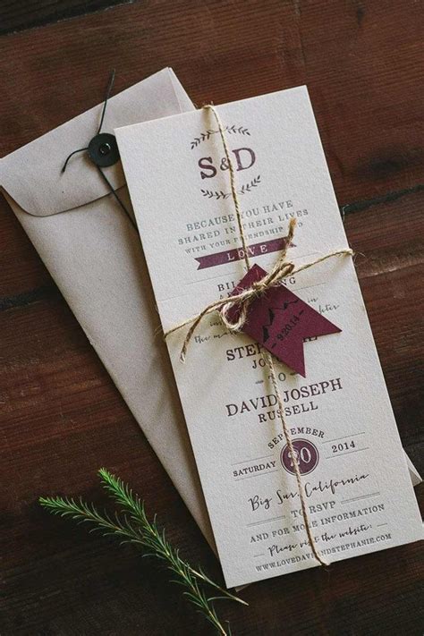 10 Creative and DIY Wedding Invitation Ideas hitched.co.uk