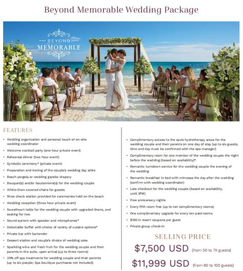 WeddingWire's All-Inclusive Wedding Package