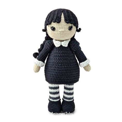 Wednesday Addams Crochet Pattern Free