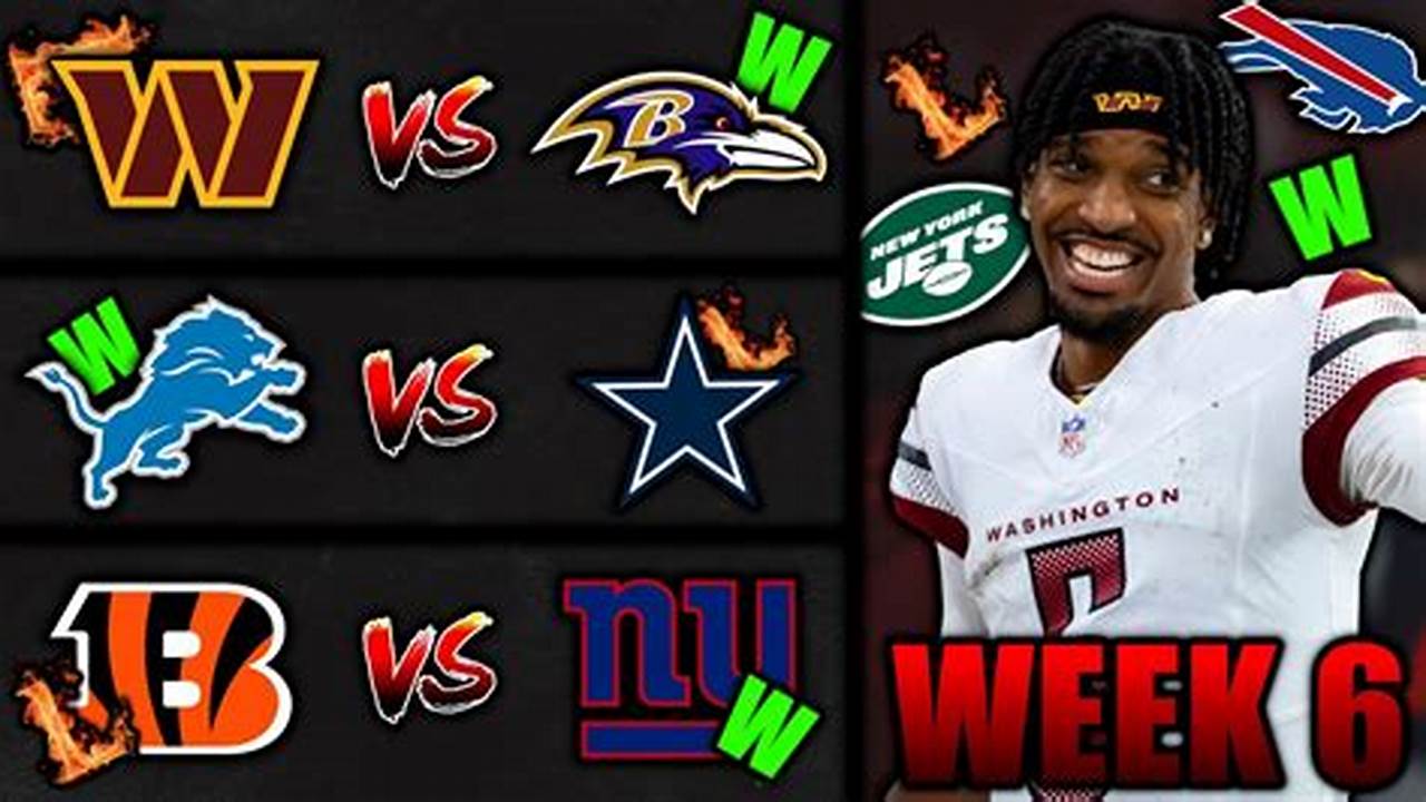 Week 6 Nfl Predictions 2024 Week 6