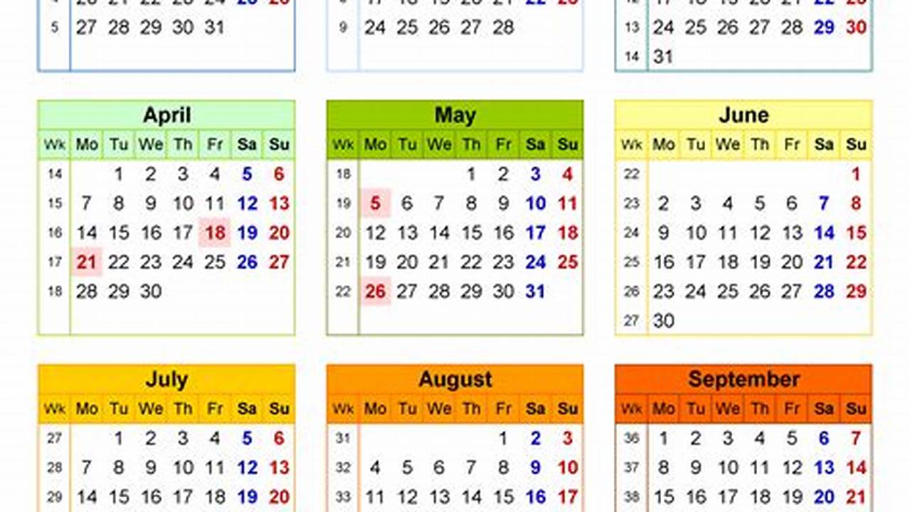 Week Calendar 2025 Uk Printable Printable