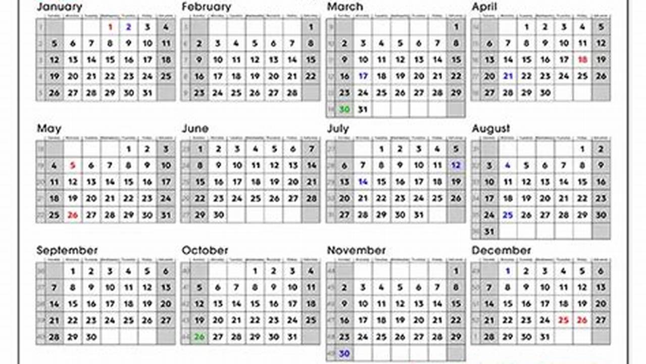 Week Code Calendar 2025 Uk