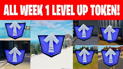 Week 1 level up tokens