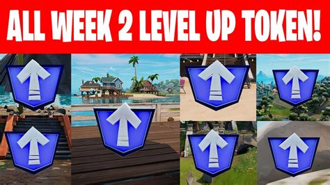 Week 2 level up tokens