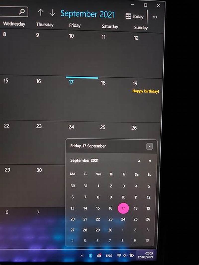 Week Numbers In Windows 11 Taskbar Calendar