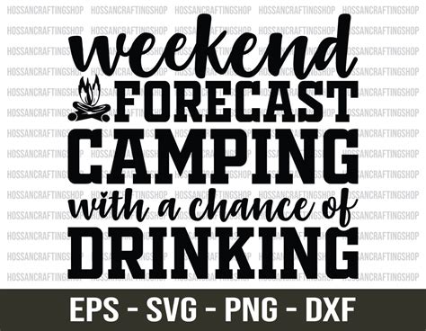Download Weekend Forecast Camping with a Chance DXF Files