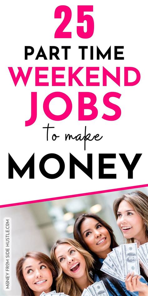 Weekend Money-Making Machine: Find Weekend Jobs with Immediate Pay!