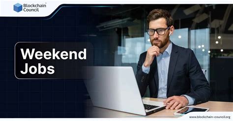 Weekend Workforce Weekend Jobs Near You That Will Help You Build Your Network
