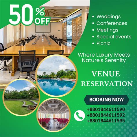 Weekend venue reservation