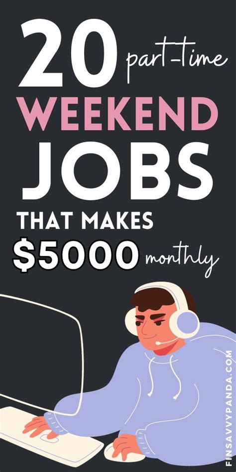 Weekends Made Money-Making: Explore Instant Payout Weekend Jobs!