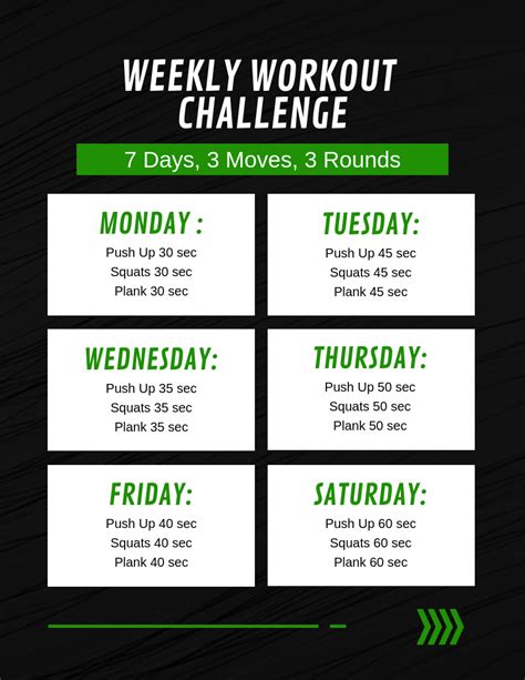Weekly Challenge Categories: