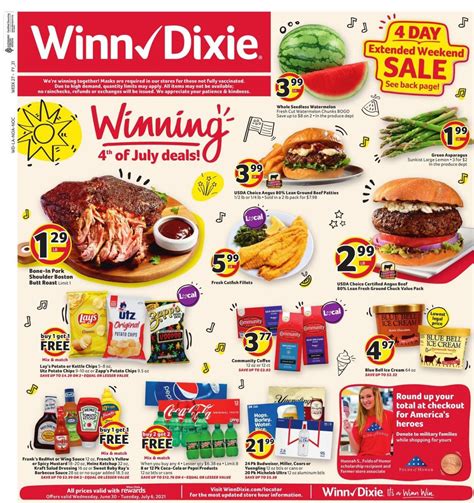 Weekly Grocery Ad For Winn Dixie