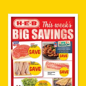 Weekly Sales Ad For Heb Grocery Deals