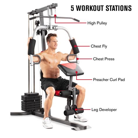 Weider 2980 X Workout Chart