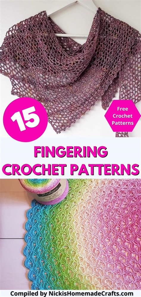 Weight 1 Yarn Crochet Patterns Free