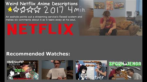 Weird Anime Descriptions
