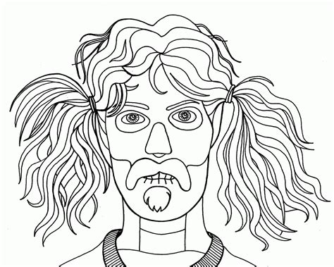 Weird Coloring Pages