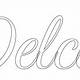 Welcome Lettering Printable