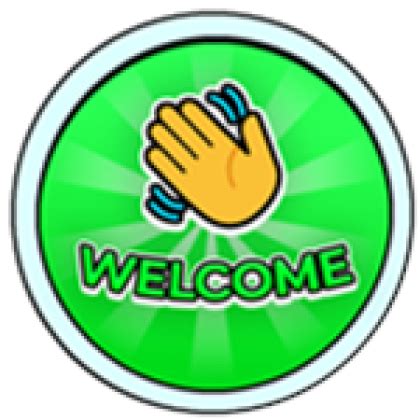 Welcome! - Roblox