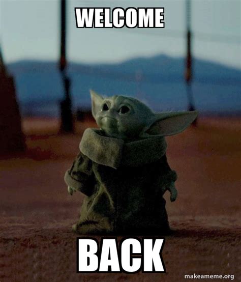 Welcome Back Baby Meme