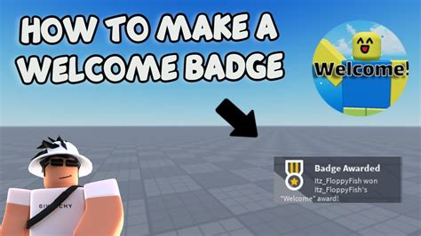 Welcome Badge - Roblox