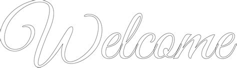 Welcome Printable Letters