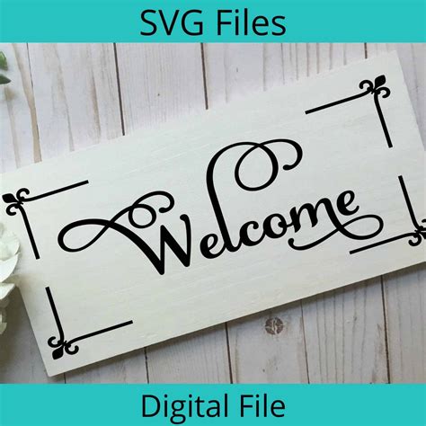 Download Welcome SVG File - SVG Design Printable