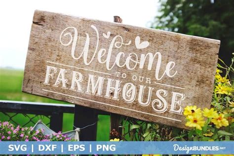 Download Welcome Sign Farmhouse Sign Commercial Use For Crafts