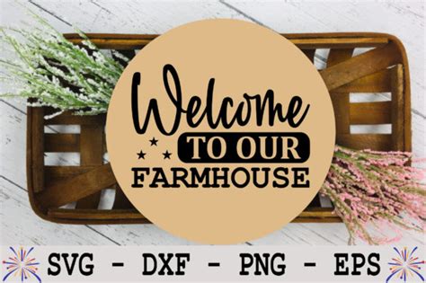 Download Welcome Sign Farmhouse Sign Creativefabrica