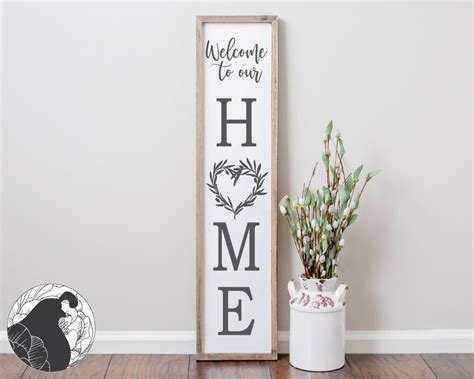Download Welcome Sign Farmhouse Sign for Cricut Machine