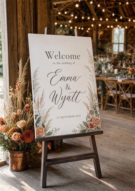 Welcome Sign Styles and Themes