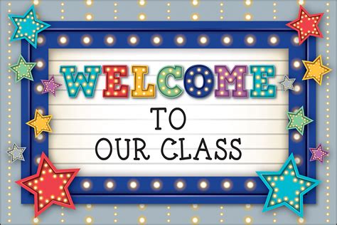 Welcome To My Class Postcard