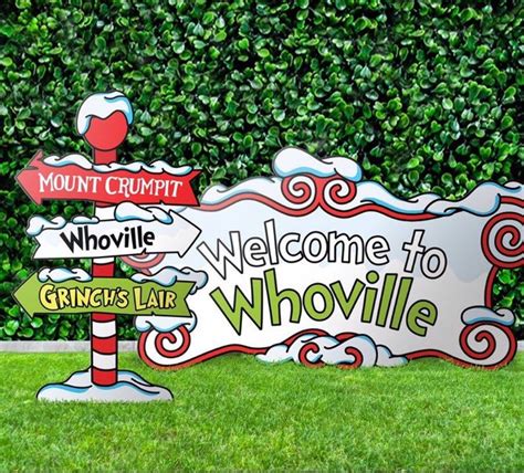 Welcome To Whoville Sign Printable