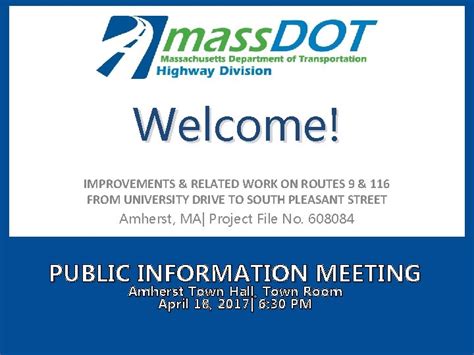 Welcome improvements